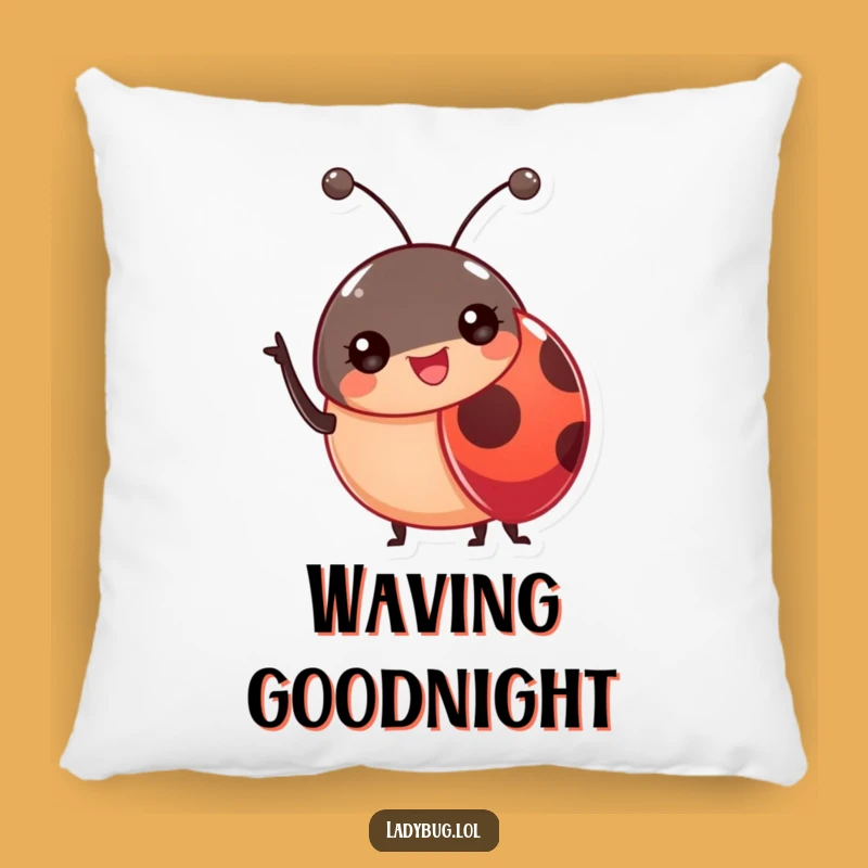 Funny Ladybug Antennae Pillow: Soft Comfort with Cute Humor
