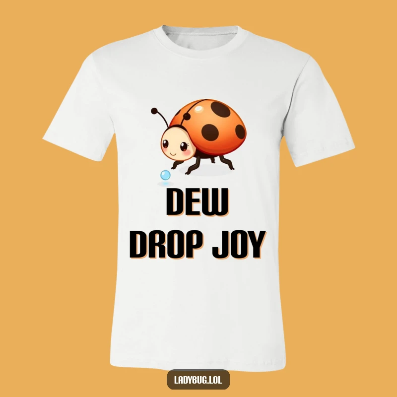 Funny Playful Ladybug T-Shirt - Embrace Fun with This Whimsical Nature Tee