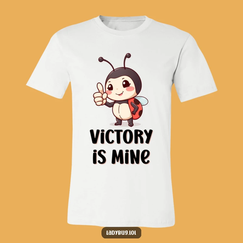 Funny Proud Ladybug T-Shirt - Thumbs Up, Awesome Bug Tee