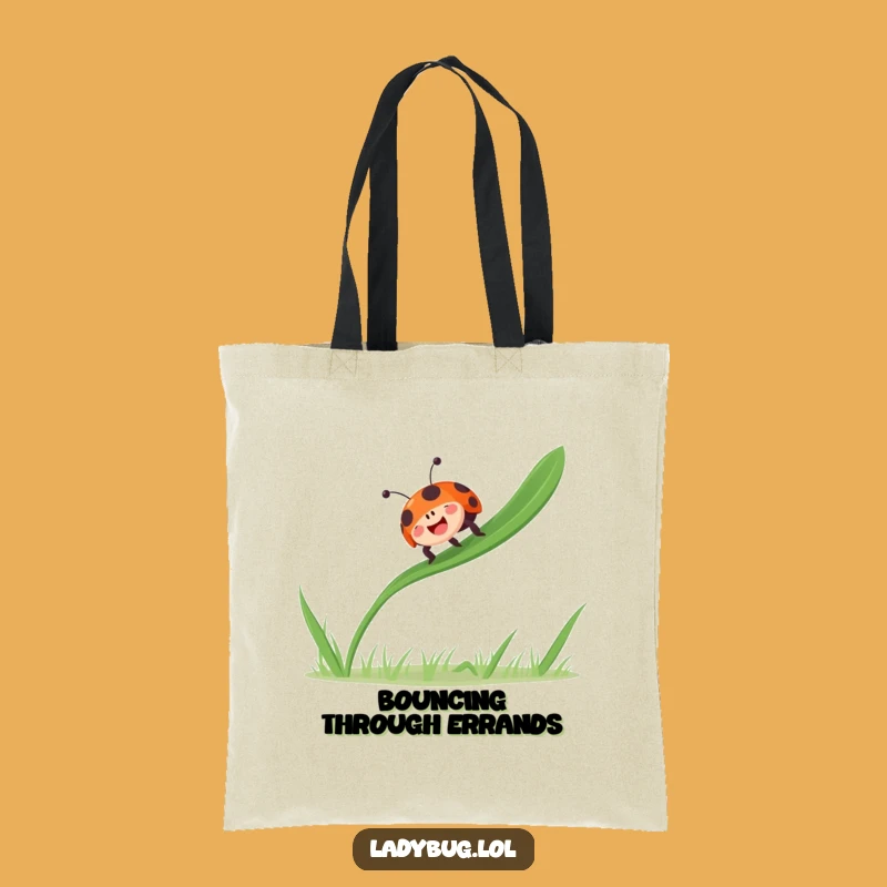 Funny Ladybug Tote Bag - Carry Your Joy Everywhere