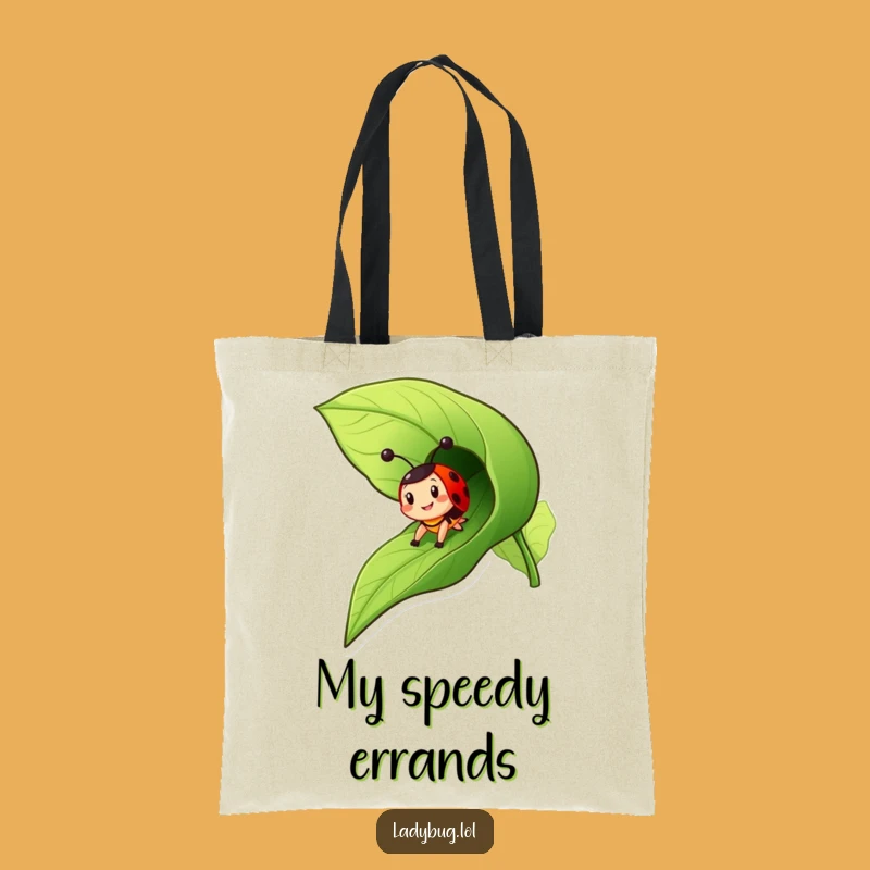 Funny Ladybug Slide Tote Bag - Carry Your Fun, Practical Funny Gift Accessory